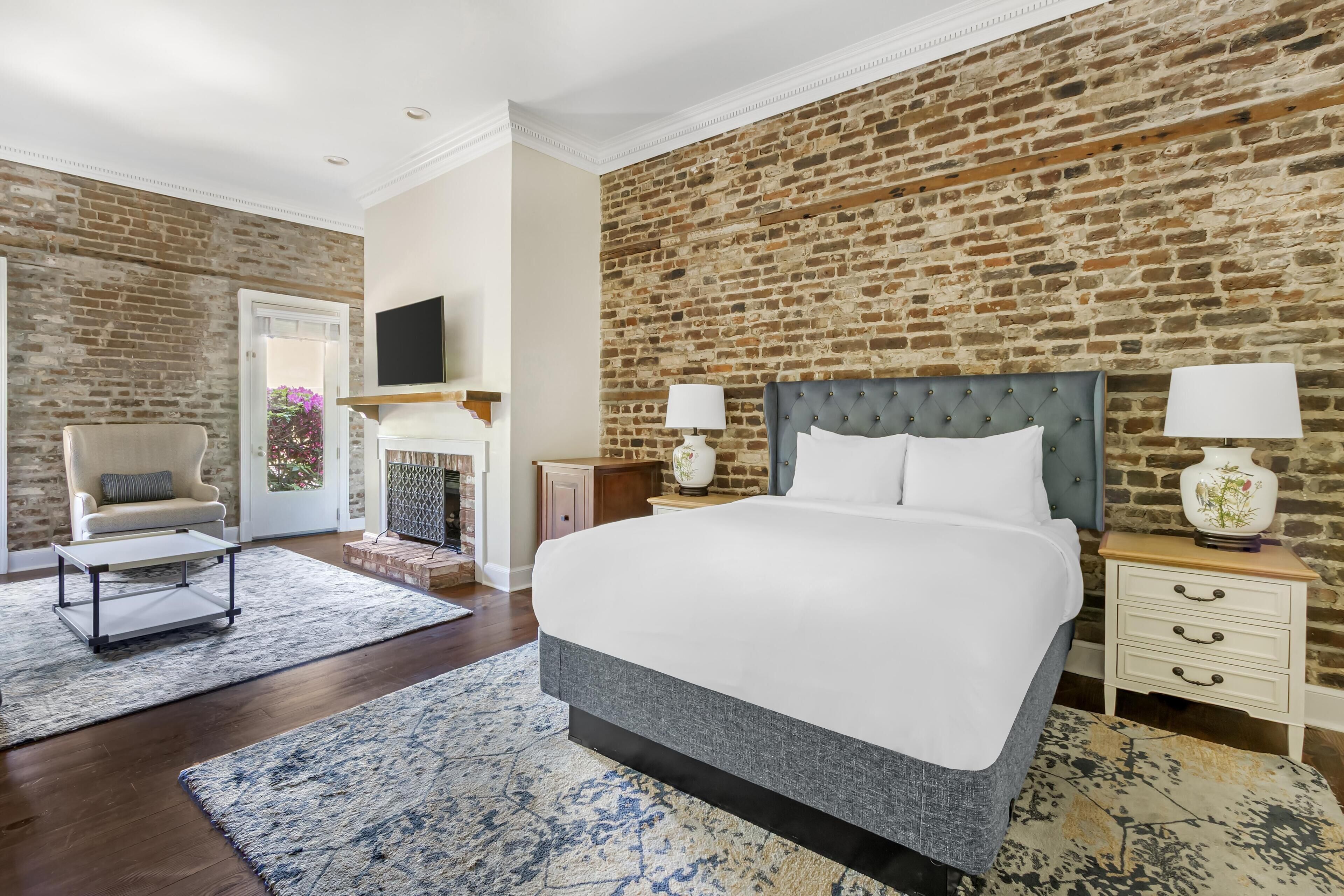 Premium bedding, pillowtop beds, iron/ironing board, cribs (free)
