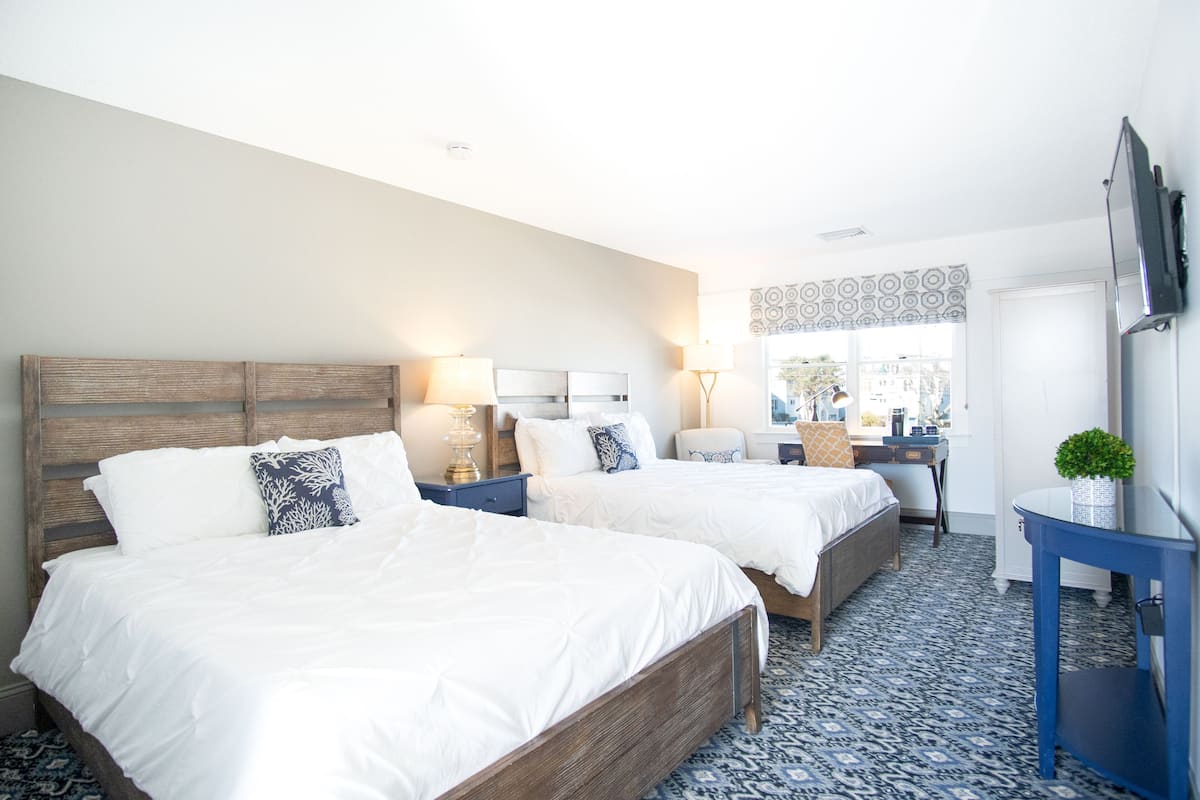 Standard Room, 2 Queen Beds | 1 bedroom, premium bedding, pillow-top beds, individually decorated