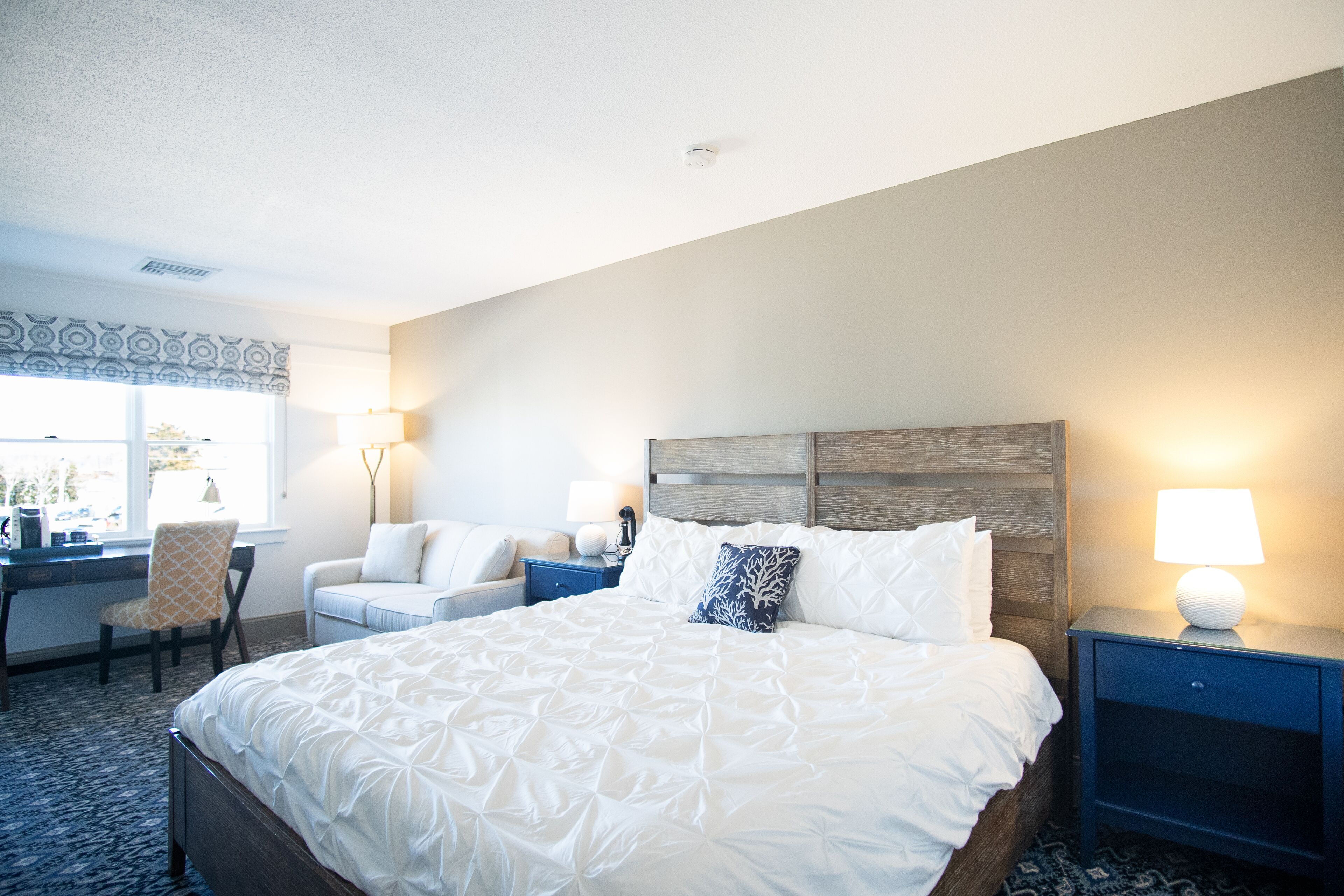 Dobbeltrom – classic, 1 kingsize-seng med sovesofa | 1 soverom, sengetøy av topp kvalitet og senger med overmadrass