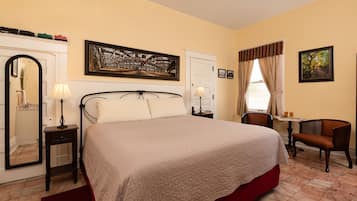 Premium bedding, individually decorated, individually furnished