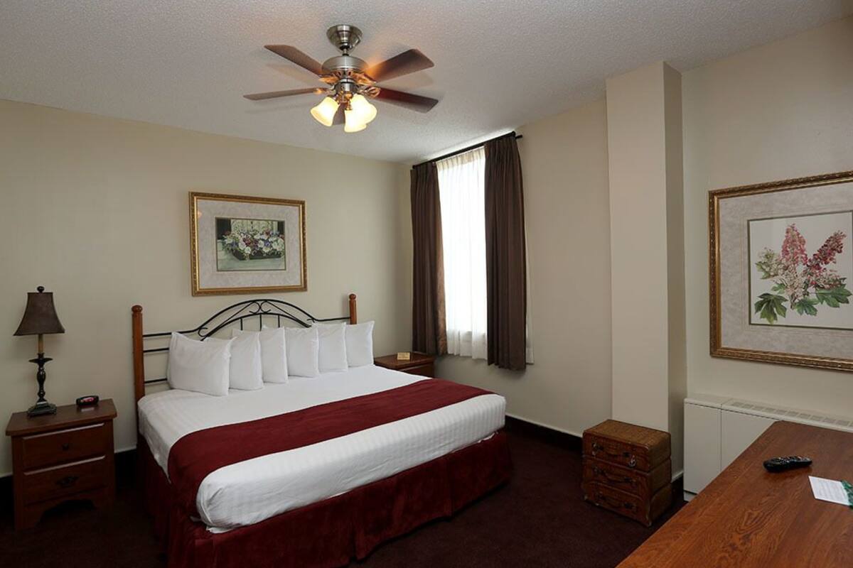 1 bedroom, premium bedding, iron/ironing board, free wifi