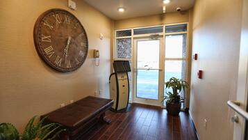 Inchecknings- och utcheckningsdisk