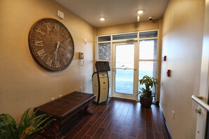 Check-in/check-out kiosk