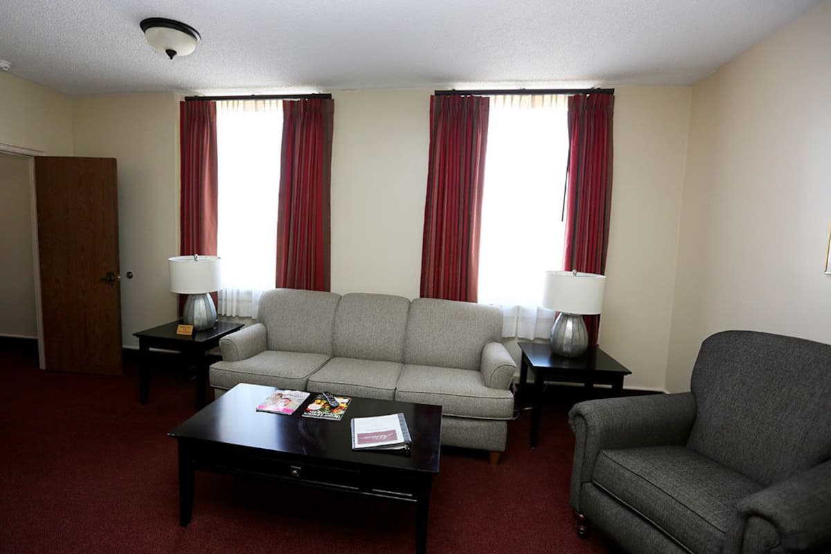standard suite, 2 queen beds, kitchen | 1 bedroom, premium bedding, iron/ironing board, free wifi