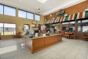 Free daily full breakfast