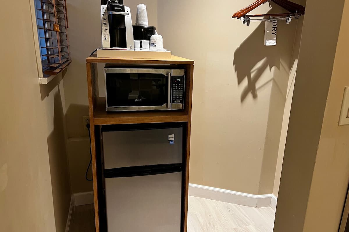 in-room safe, desk, laptop workspace, iron/ironing board