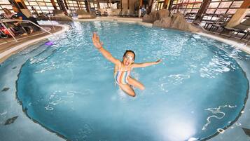 Indoor pool, outdoor pool