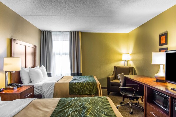 1 chambre, literie de qualité supérieure, bureau