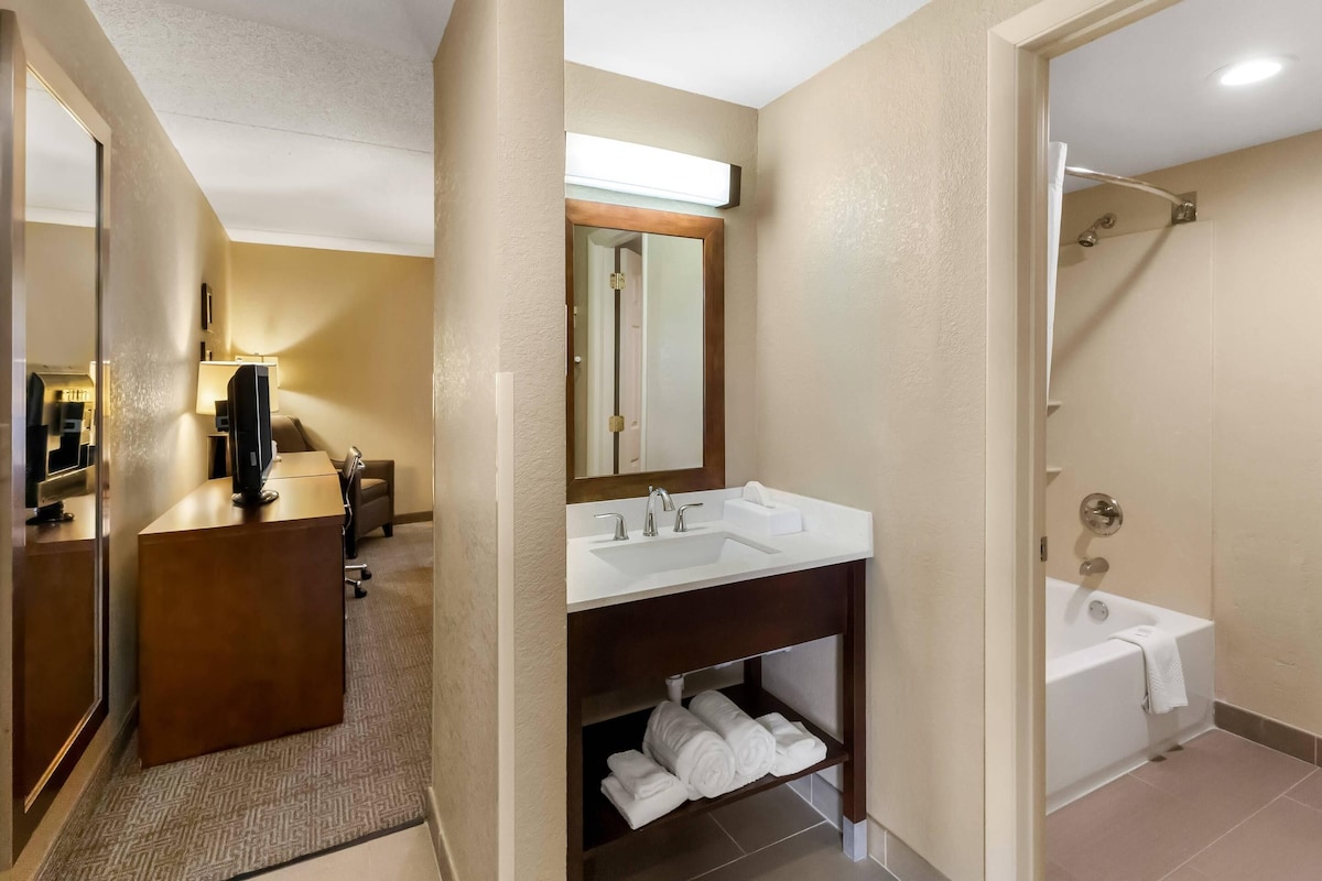 Standard Room, 1 King Bed, Non Smoking | Egyptian cotton sheets, premium bedding, down duvets, desk