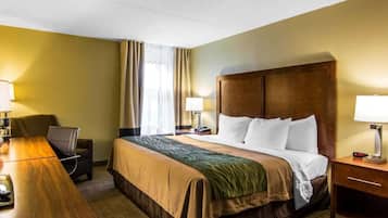 Standard Single Room | Premium bedding, desk, laptop workspace, blackout drapes