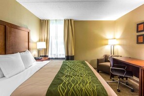 1 chambre, literie de qualité supérieure, bureau