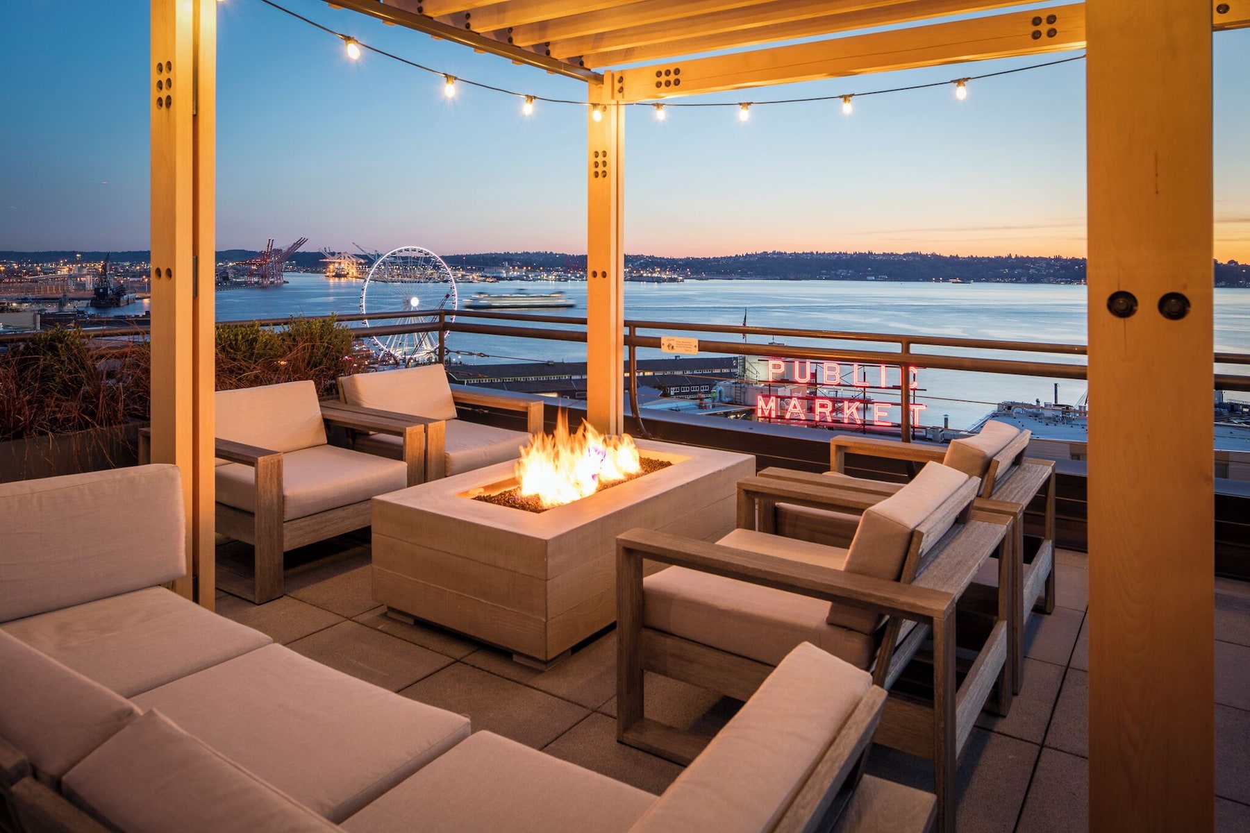 Rooftop terrace