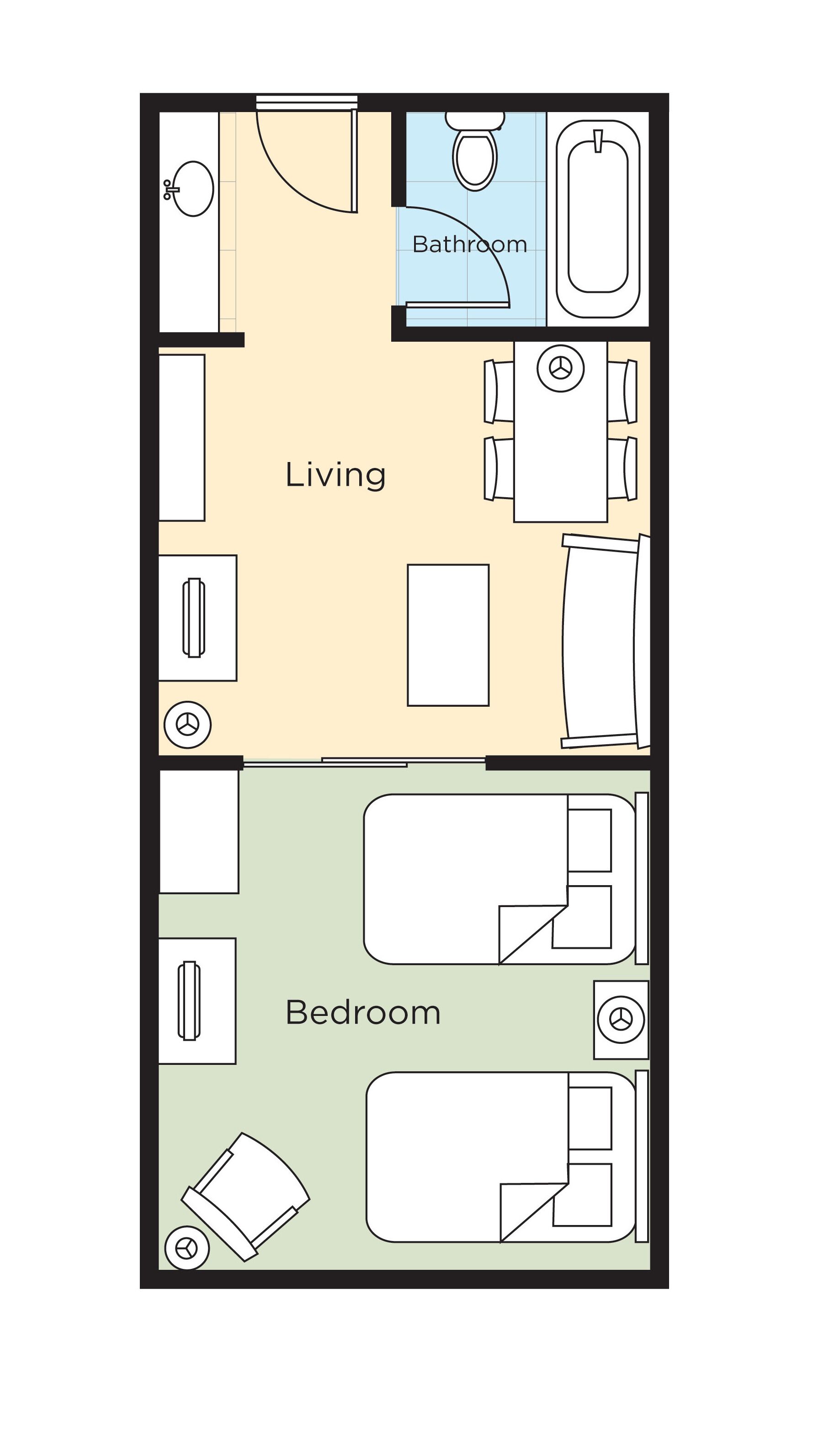 pillow-top beds, in-room safe, desk, iron/ironing board