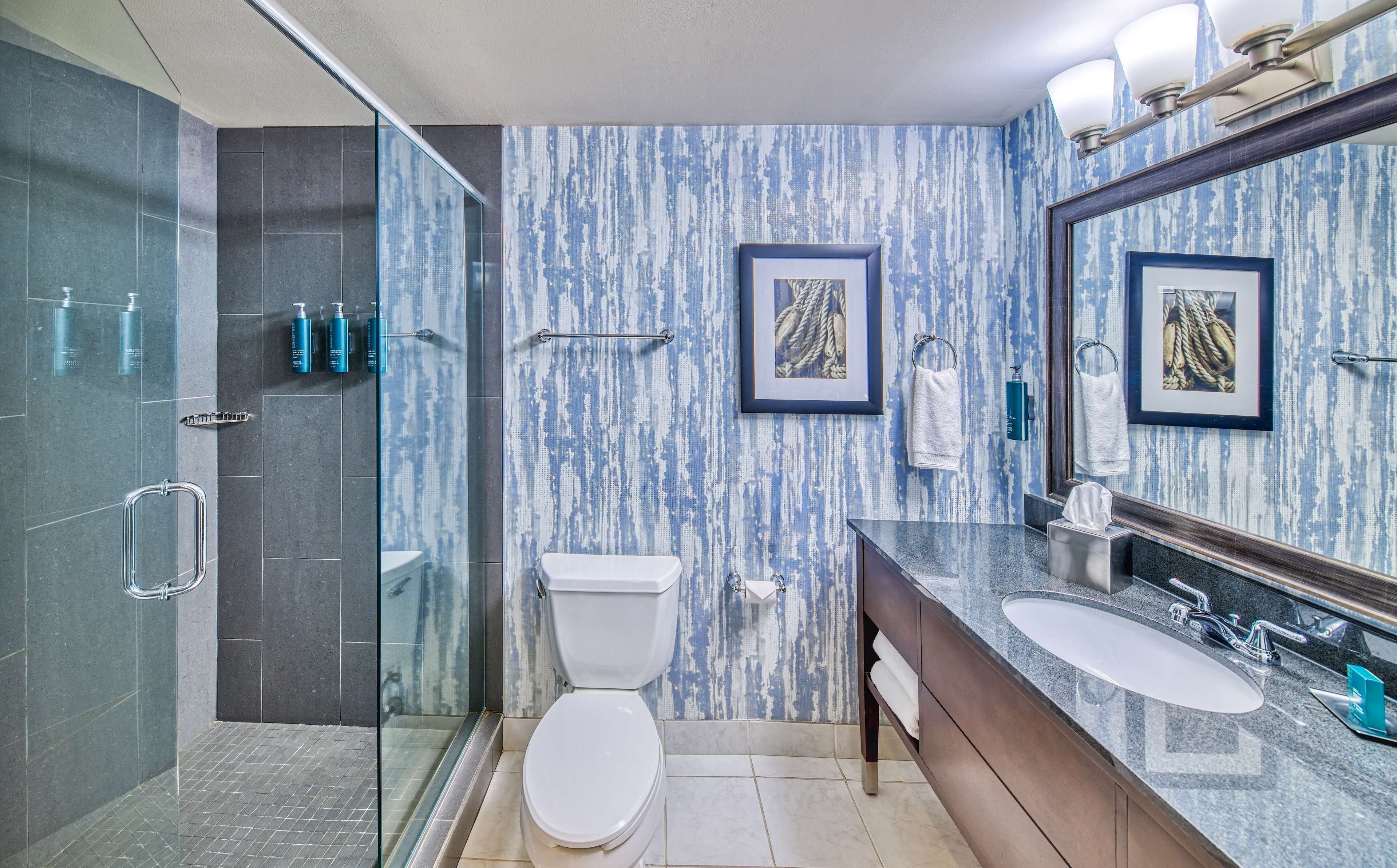 free toiletries, hair dryer, towels, soap