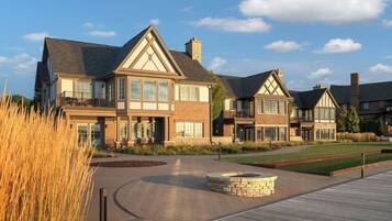 Vue depuis lâhĂ©bergement