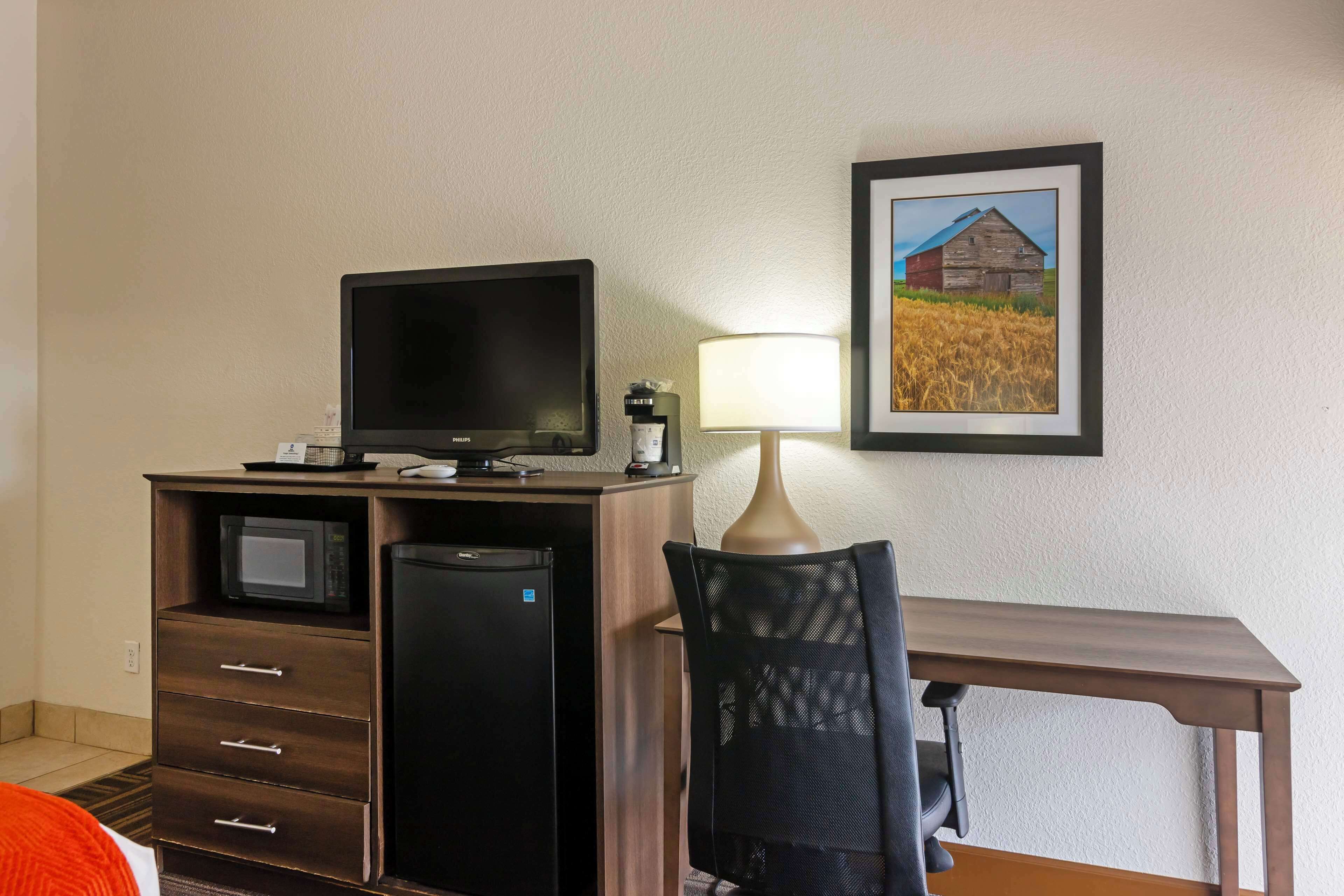 standard room, 1 queen bed, non smoking | desk, laptop workspace, iron/ironing board, wifi