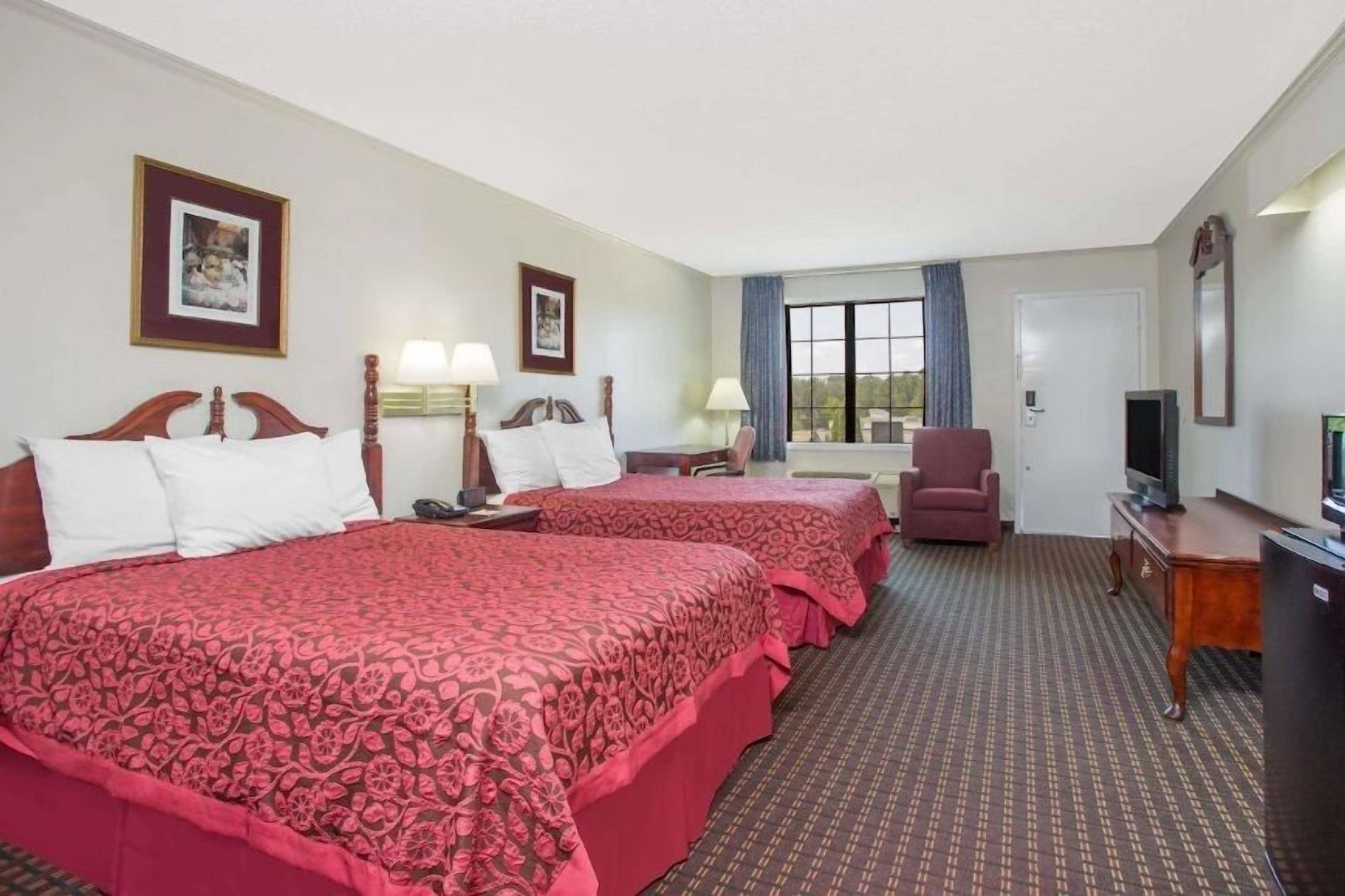 Room, 2 Double Beds, Non Smoking | Free WiFi, bed sheets