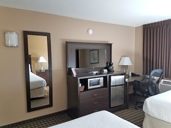 In-room safe, desk, blackout drapes, iron/ironing board