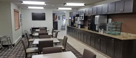 Free continental breakfast