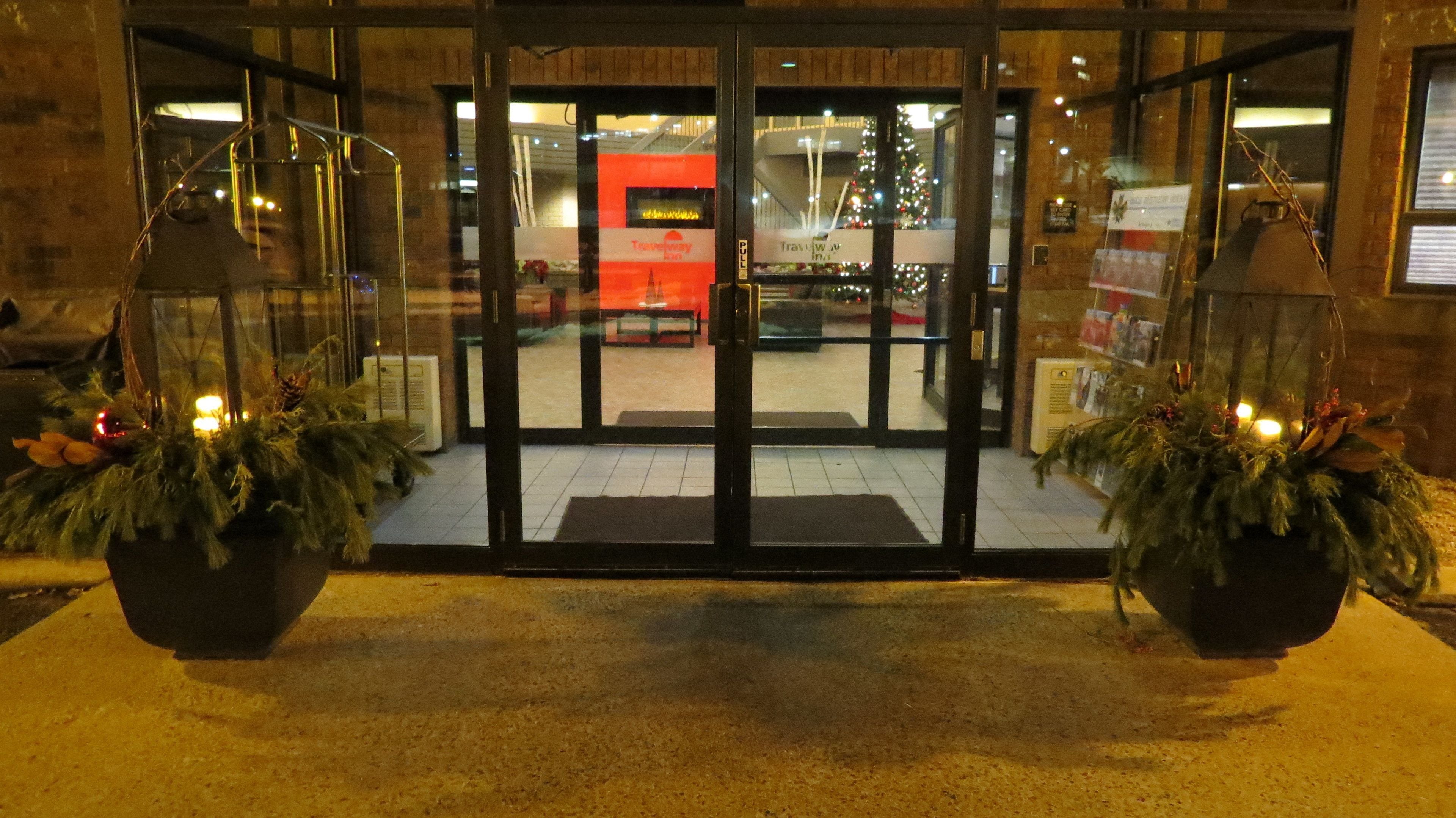 front of property – evening/night