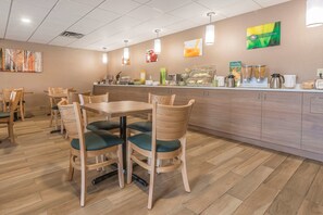 Free daily full breakfast