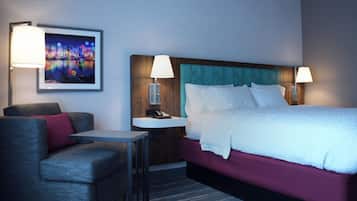 Phòng, 1 giường cỡ king, tủ lạnh & lò vi sóng | Bàn ủi/dụng cụ ủi quần áo, nôi/giường cho trẻ sơ sinh (phụ phí)