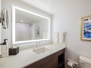 Free toiletries, hair dryer, towels, soap