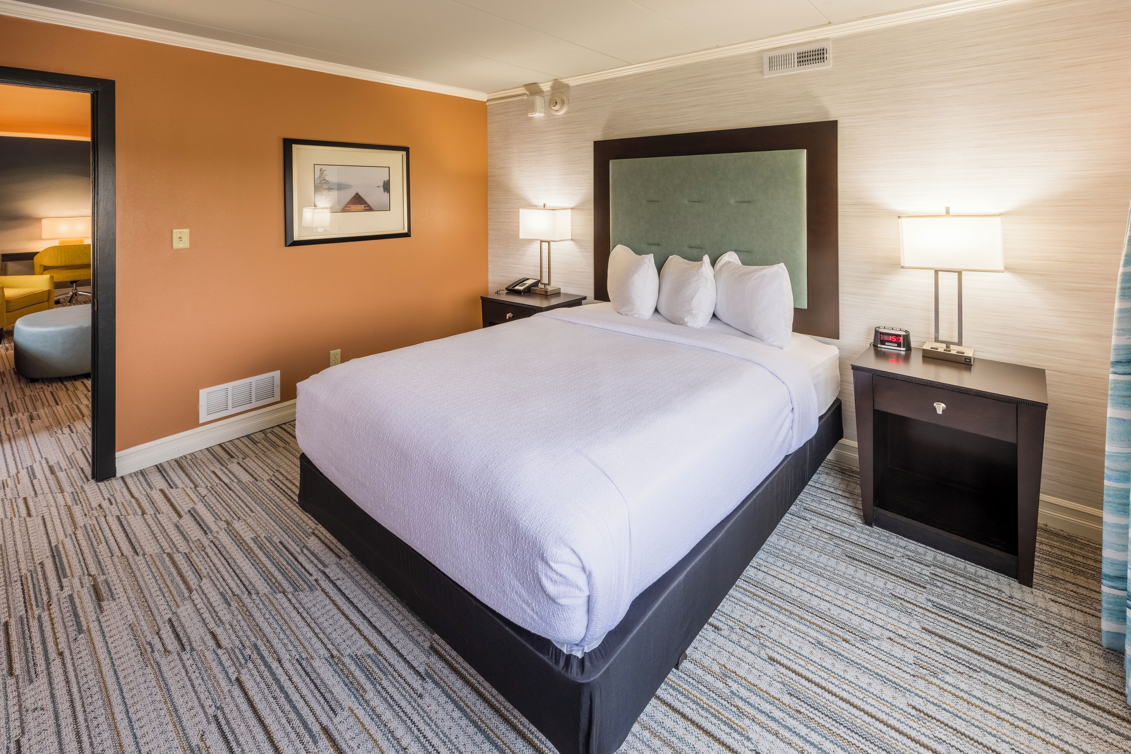 standard suite, 2 bedrooms, city view, corner | in-room safe, blackout curtains, iron/ironing board, free wifi