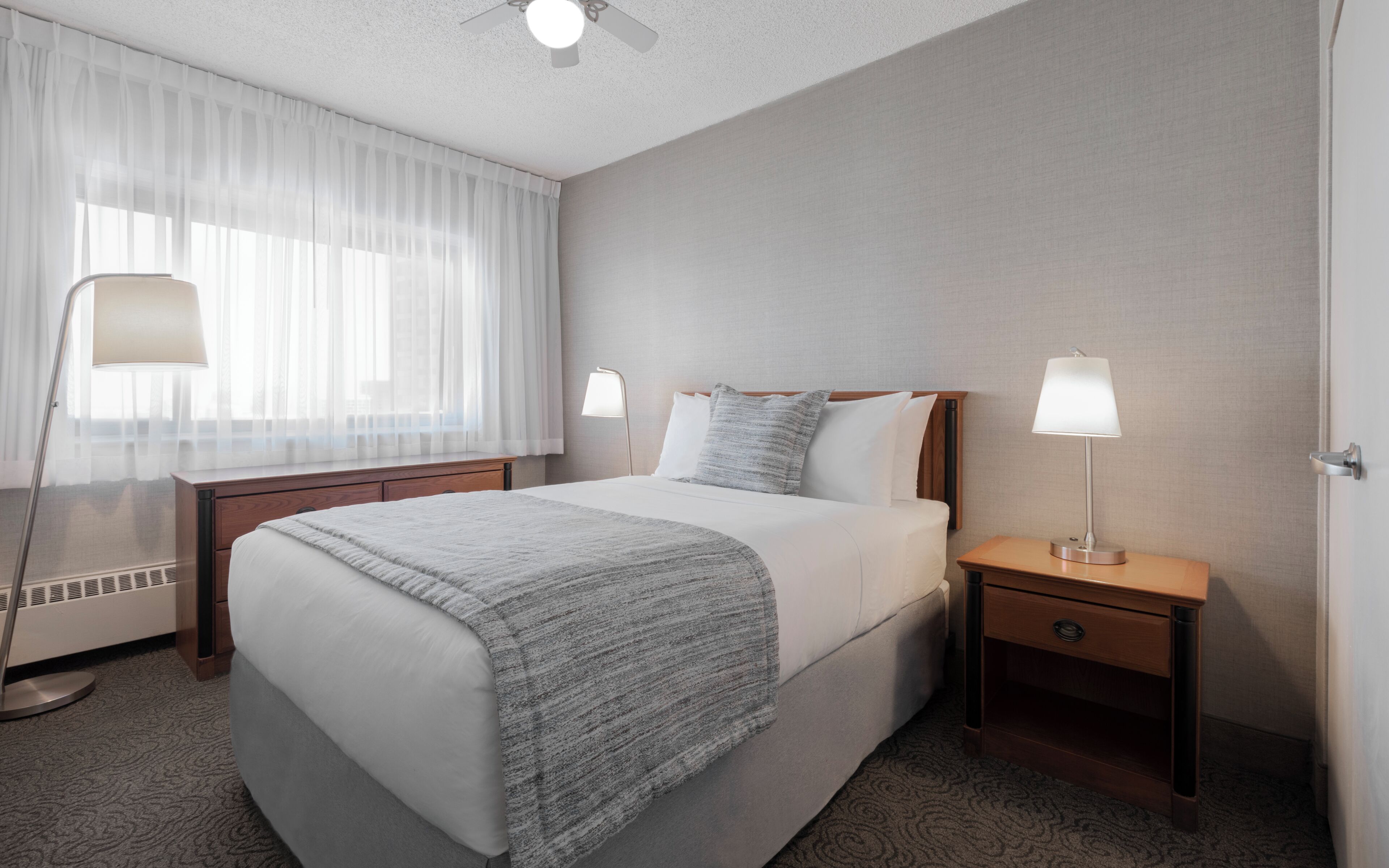 Comfort Suite, 2 Queen Beds | Premium bedding, pillowtop beds, desk, blackout drapes