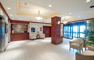 Sala de estar en el lobby