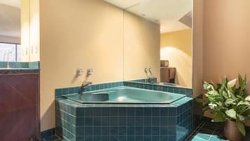 Room, 1 King Bed, Jetted Tub | Jetted bathtub