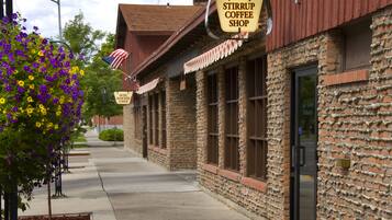 Voorkant van accommodatie