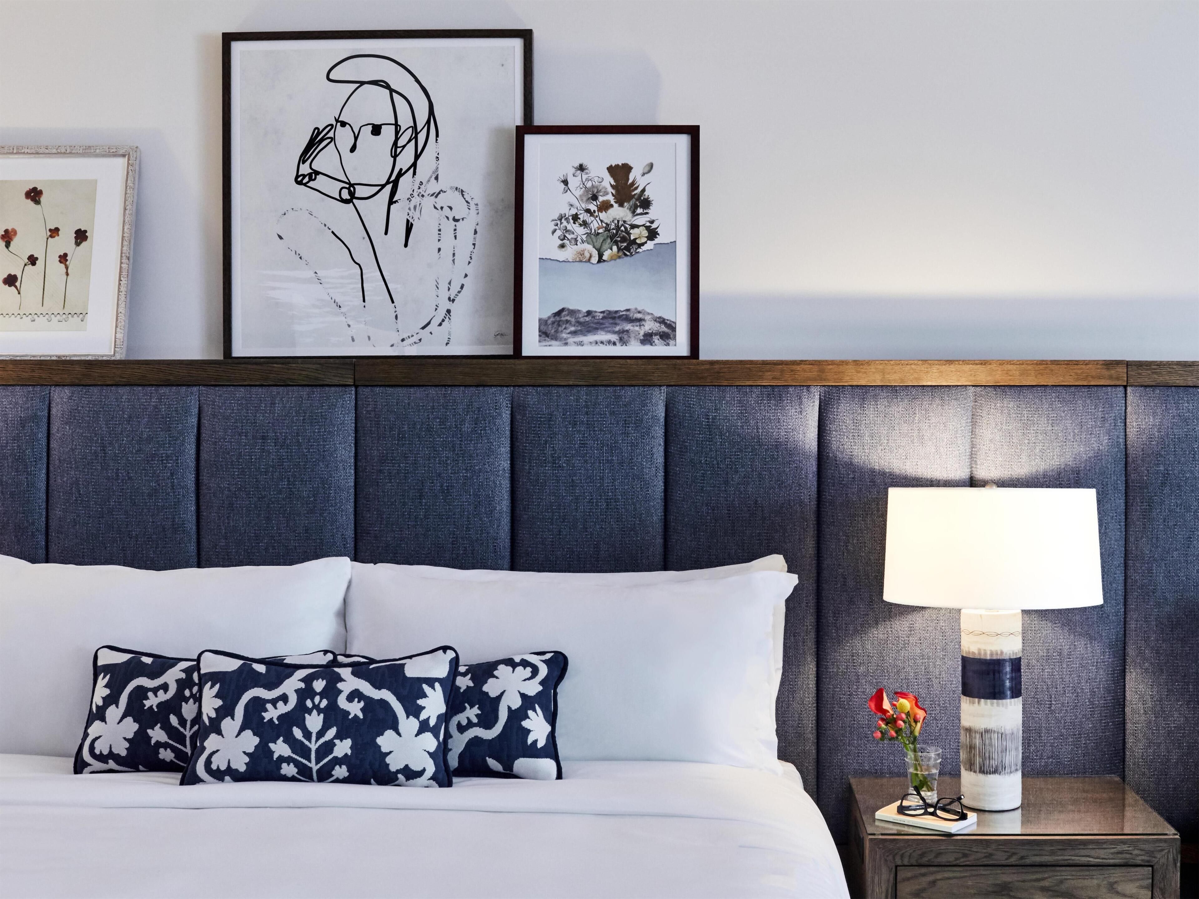 Room, 1 King Bed with Sofa bed, Accessible (Sweetgrass Inn, Shower) | In-room safe, desk, laptop workspace, iron/ironing board