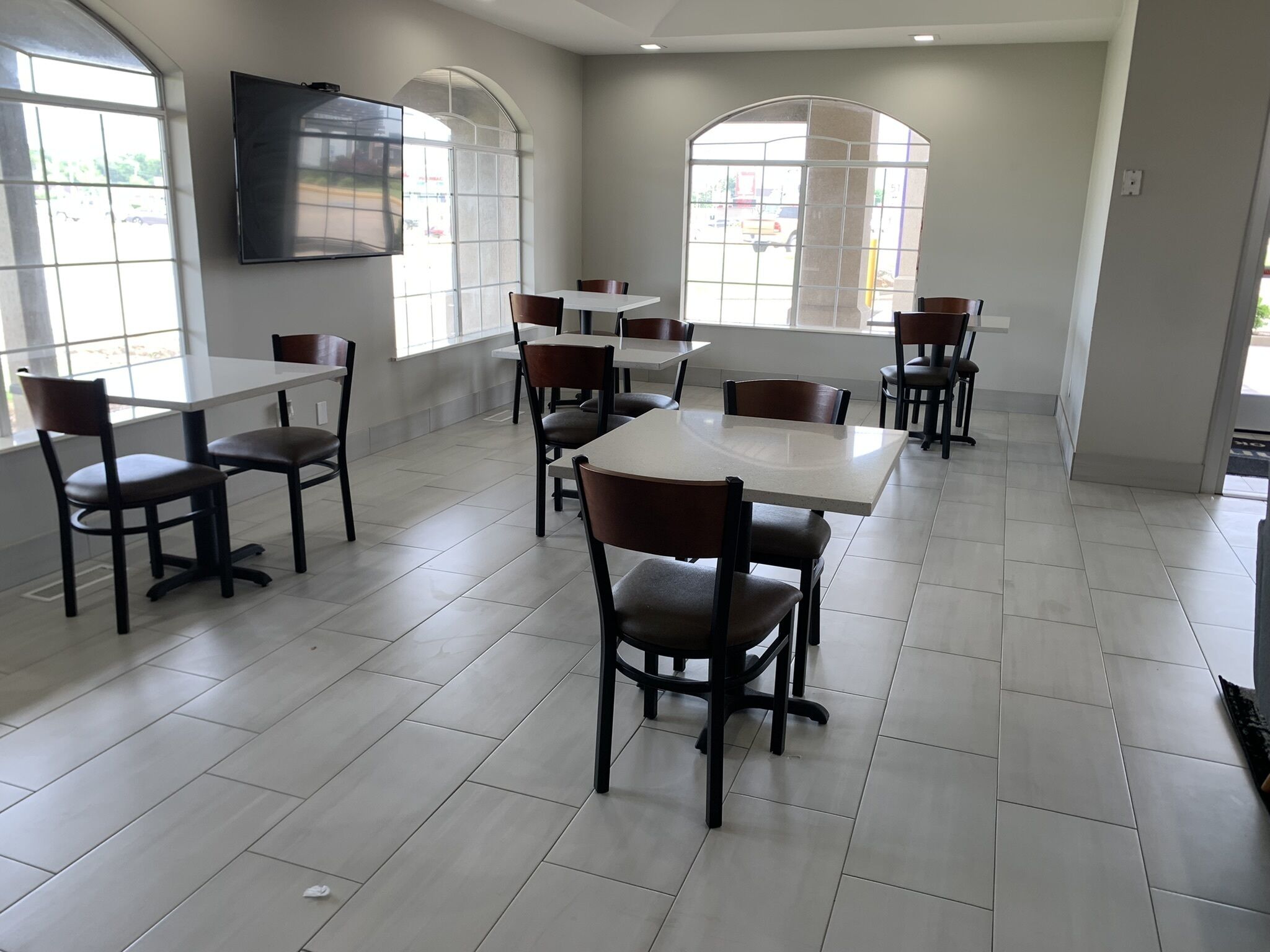 Free daily on-the-go breakfast 