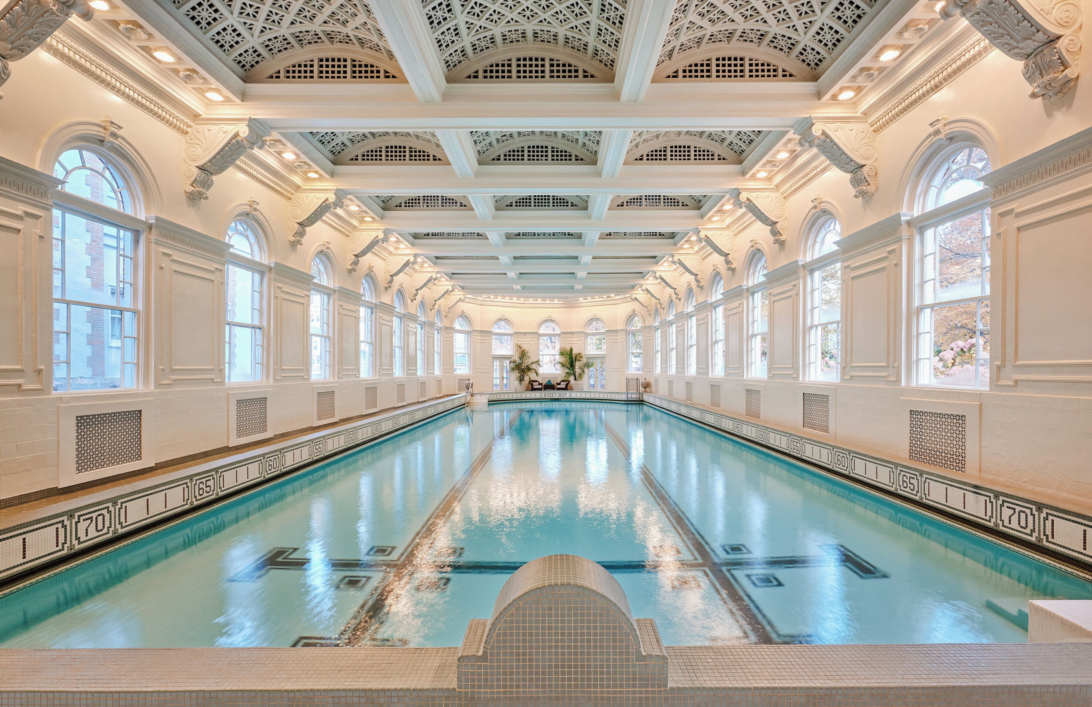 Indoor pool, outdoor pool, open 9:00 AM to 8:00 PM, cabanas (surcharge)