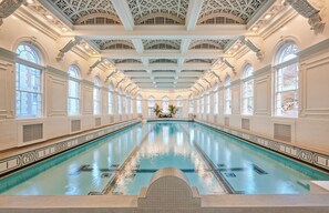 Indoor pool, outdoor pool, open 9:00 AM to 8:00 PM, cabanas (surcharge) - The Omni Homestead Resort & Spa (Hot Springs)