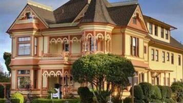 Overnatningsstedets facade