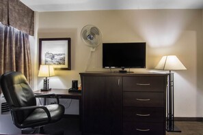 Premium bedding, pillow-top beds, in-room safe, desk