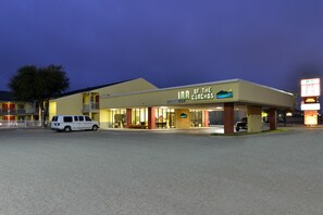 Front of property – evening/night