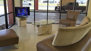 Sala de estar en el lobby