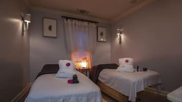 Tratamientos corporales, aromaterapia, masajes con piedras calientes