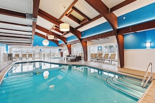 Indoor pool, 2 outdoor pools, open 5:00 AM to 10:00 PM, pool umbrellas