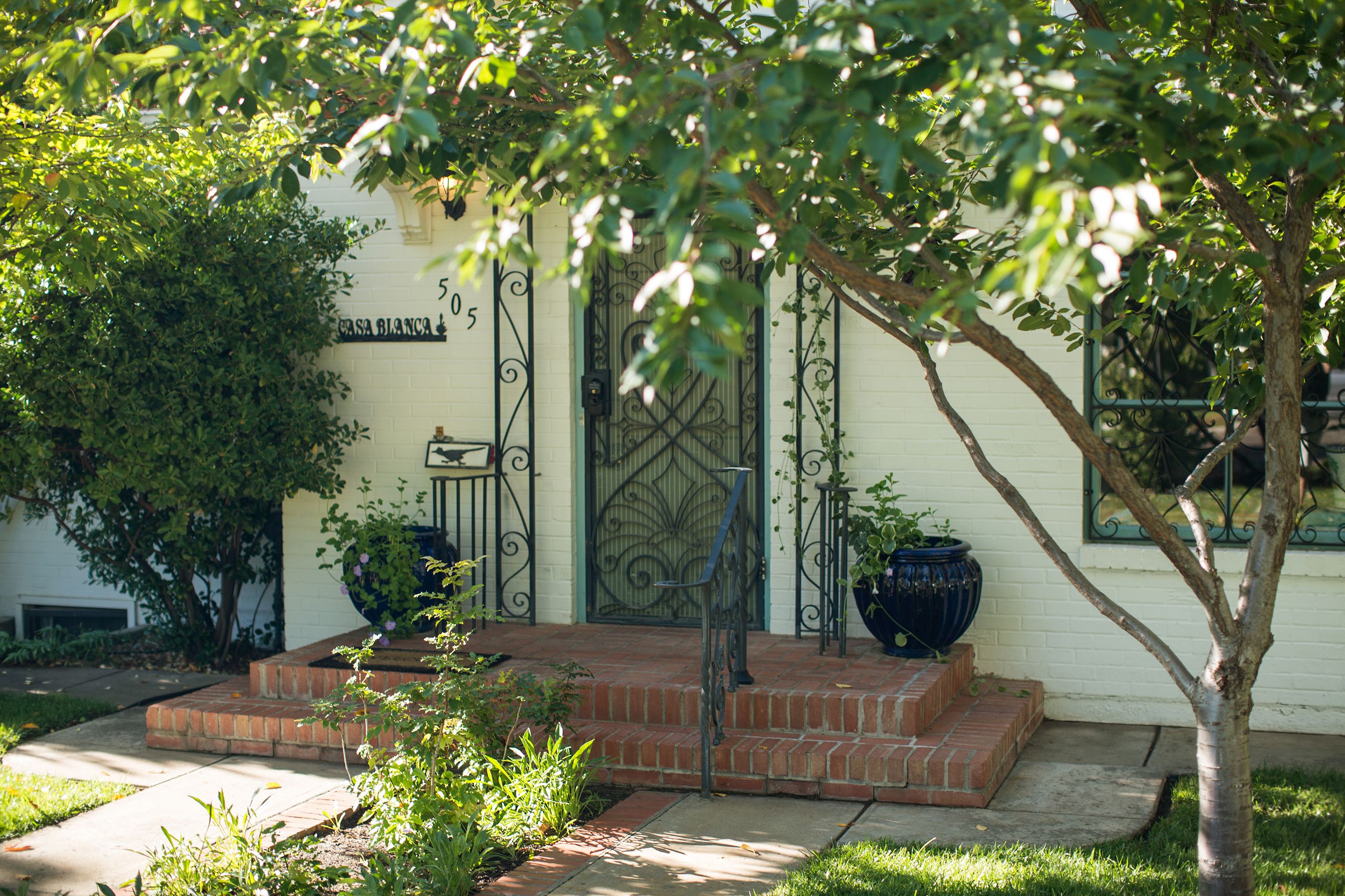 Voorkant van accommodatie