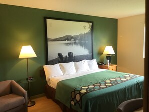 Chambre Standard, 1 très grand lit | Coin séjour