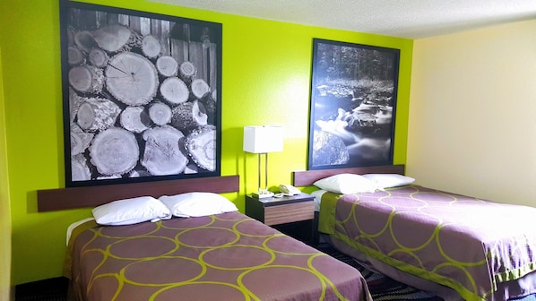 Room, 2 Double Beds, Non Smoking