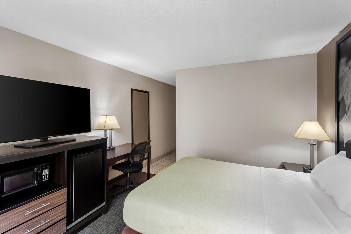 Habitación, 1 cama Queen size, para no fumadores | Ropa de cama de alta calidad y caja de seguridad en la habitación 