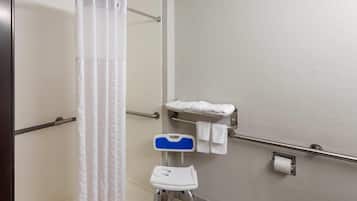 Room, 1 Queen Bed, Accessible, Non Smoking (Mobility) | Accessible bathroom