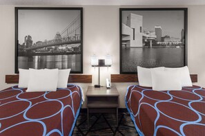 룸, 퀸사이즈침대 2개, 금연 | 객실 내 금고, 암막 커튼, 다리미/다리미판, 유아용 침대