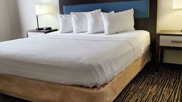 Iron/ironing board, free WiFi, bed sheets, alarm clocks