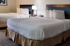 Iron/ironing board, free WiFi, bed sheets, alarm clocks